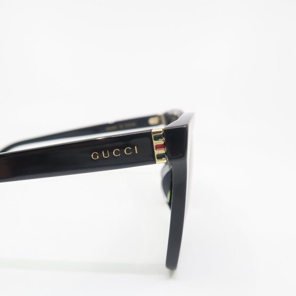 Gucci GG0459SA 001 57mm Black Oversized New Women's Sunglasses. - Picture 5 of 10